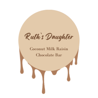 Coconut Milk Raisin Chocolate Bar